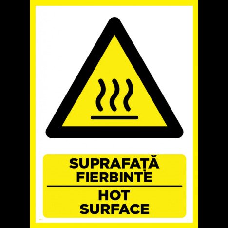 Placuta pentru suprafata fierbinte hot surface